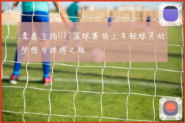 青春飞扬U17篮球赛场上年轻球员的梦想与拼搏之路